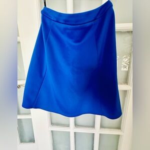 Calvin Klein Royal Blue A-Line Skirt